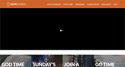 Desktop Screenshot of hopechurchonline.com